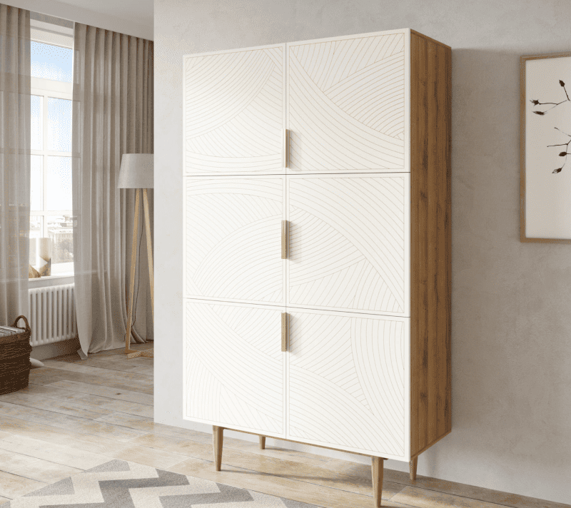 Шкаф Лайн бежевый LN04/GR1/beige_3
