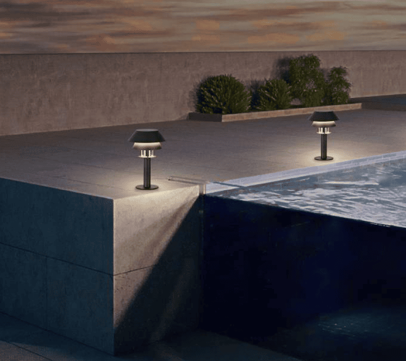 Уличный светильник напольный Кьяппера черный 900802_1