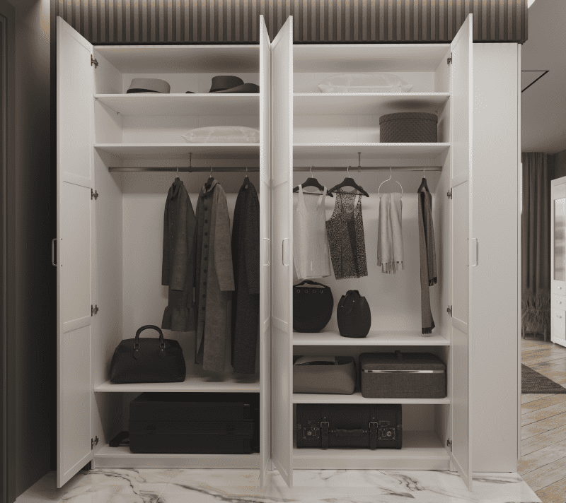 Корпус шкафа Моби белый SZF/100_7