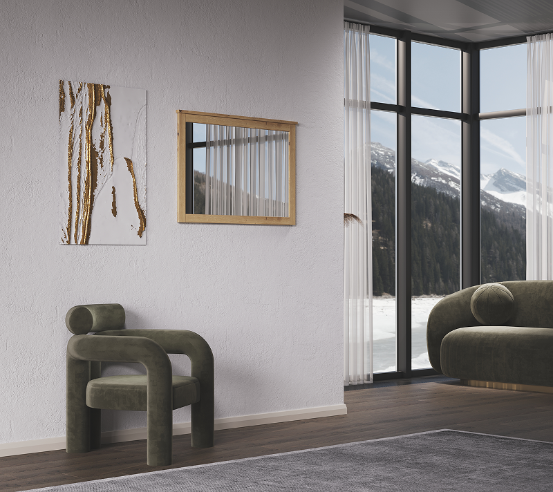 Зеркало Хельга дуб артизан LUS/90_2