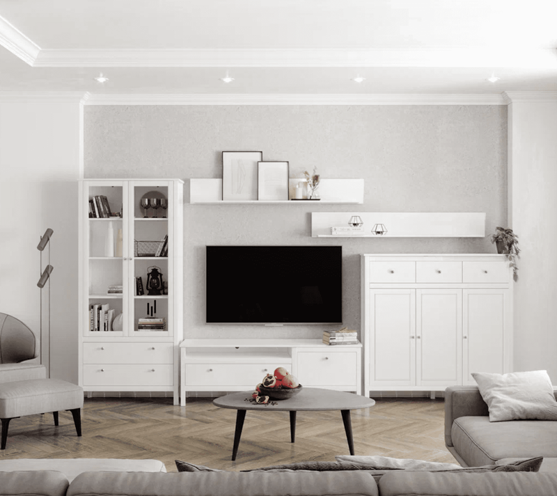 Витрина Эва белый REG2W2S_6