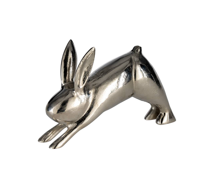 Статуэтка Заяц Вохилава никель 427294