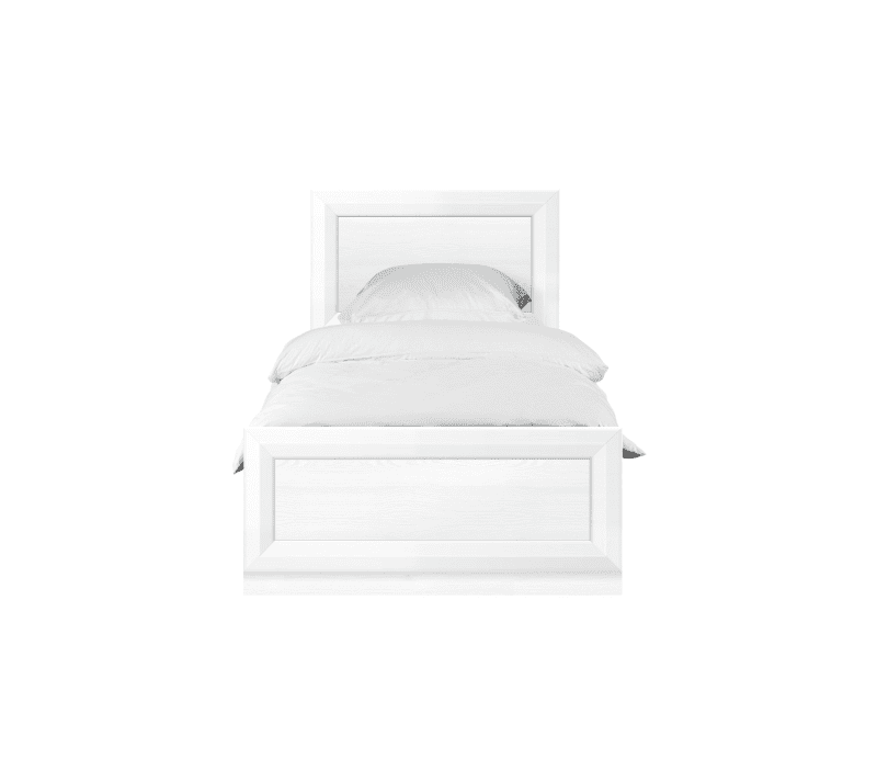 Кровать Мальта лиственница сибирская/орех лион LOZ90x200