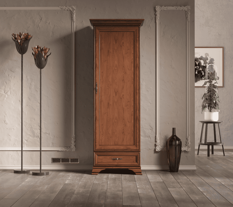 Шкаф Кентаки каштан REG1D1S_1