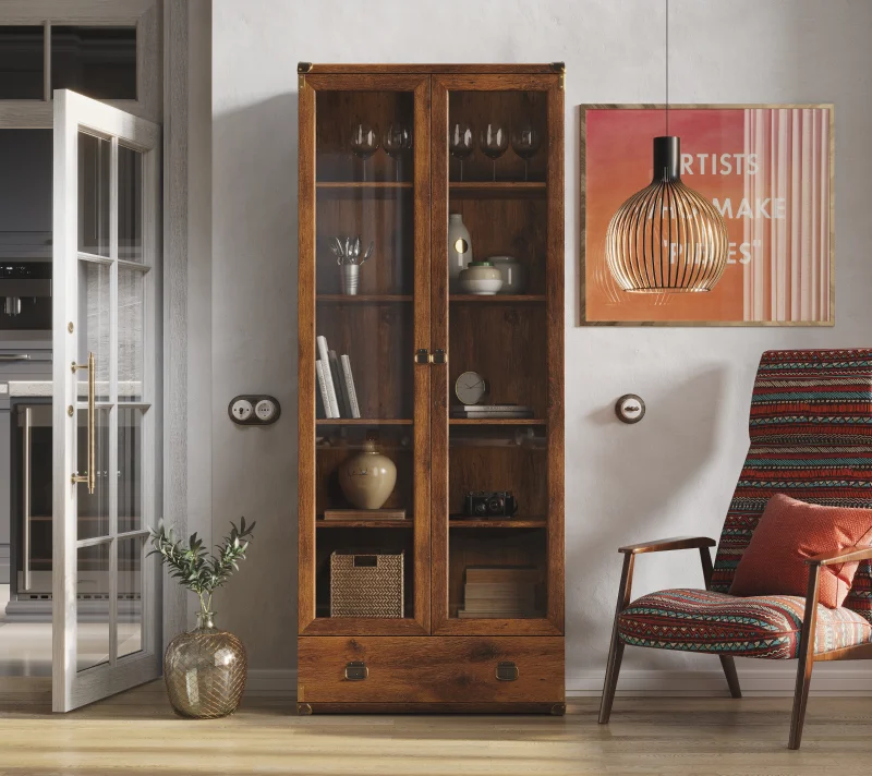 Витрина Индиана дуб саттер JWIT2D1S_1