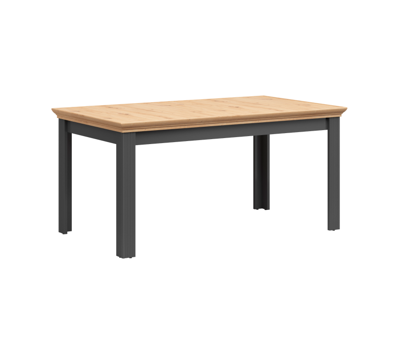 Стол обеденный Жасмин графит/дуб артизан STO_2