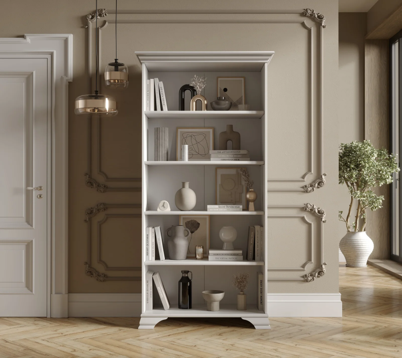 Стеллаж Кентаки белый REG/90_1