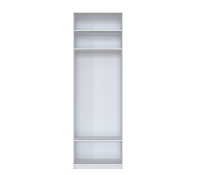 Корпус шкафа Моби белый REG/75