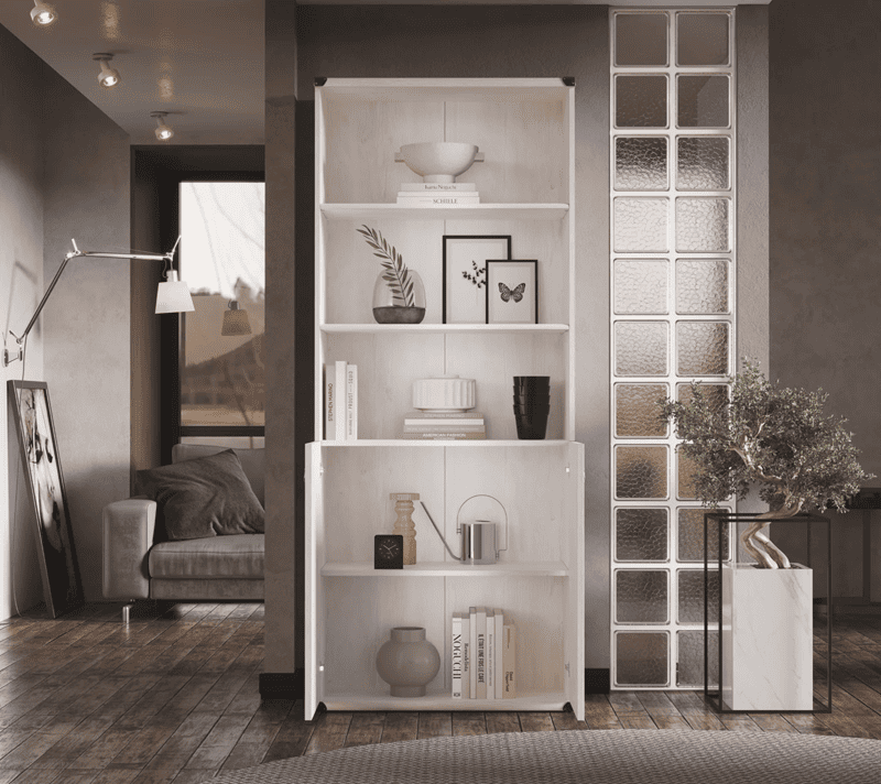 Стеллаж Индиана сосна каньон JREG2DO_2