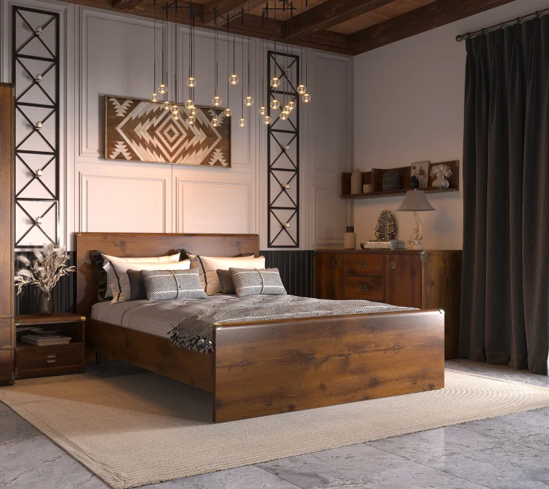 Тумба-комод Индиана дуб саттер JKOM2D4S_5