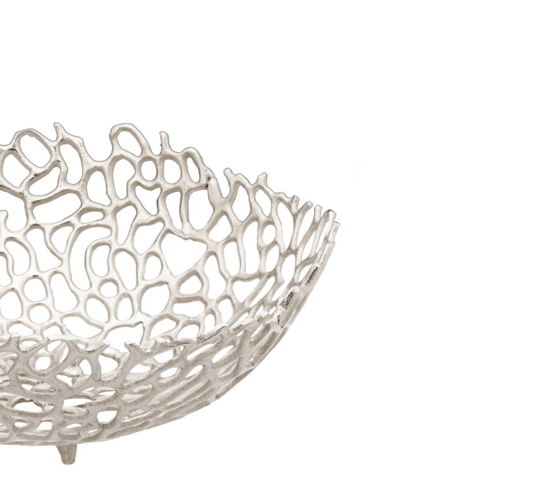 Чаша декоративная Кимитсу серебряный 427493_1
