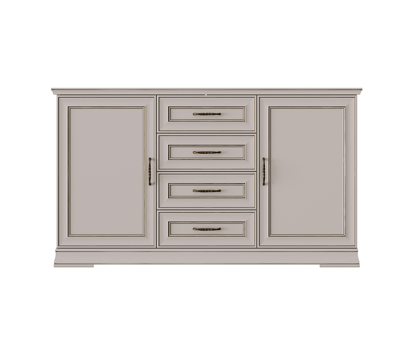 Тумба-комод Флоренция персидский жемчуг KOM2D4S