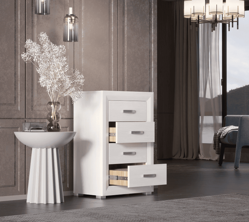 Комод Мальта лиственница сибирская/орех лион KOM4S/6_2