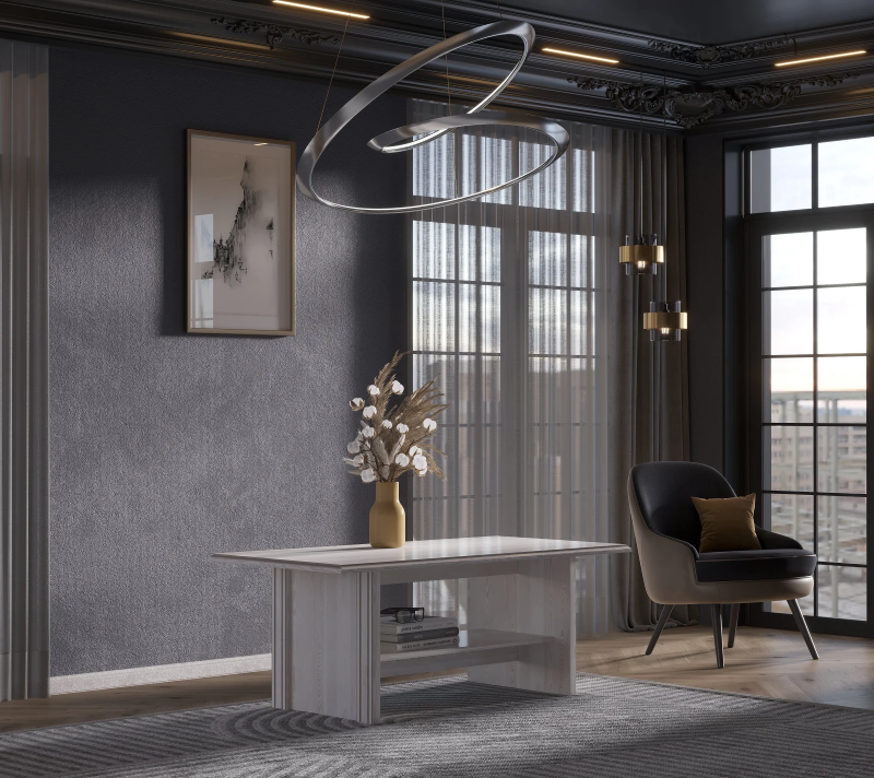 Стол журнальный Стилиус лиственница сибирская LAW_2