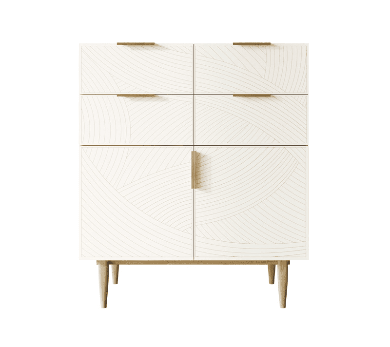 Комод Лайн бежевый LN17/GR1/beige
