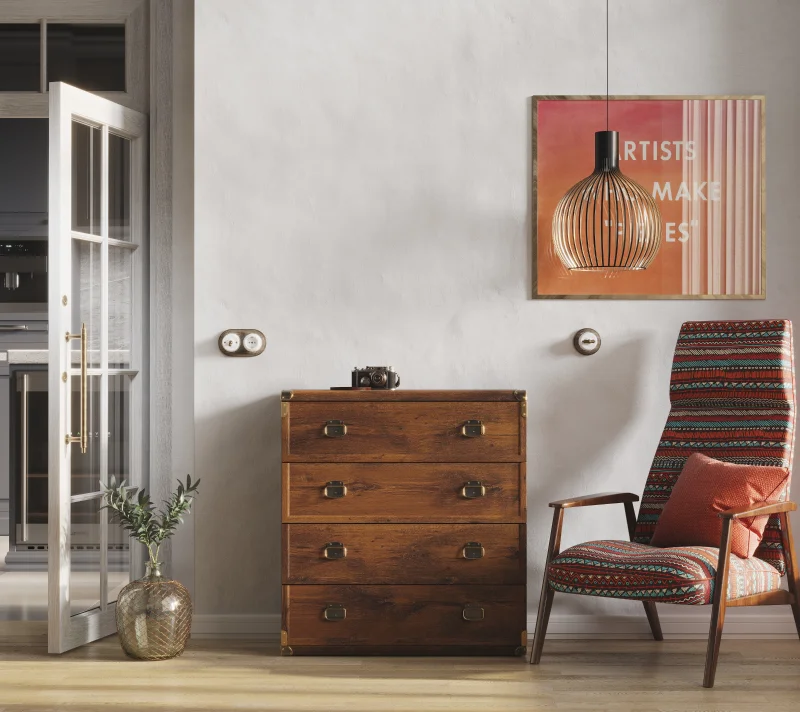 Комод Индиана дуб саттер JKOM4S/80_1