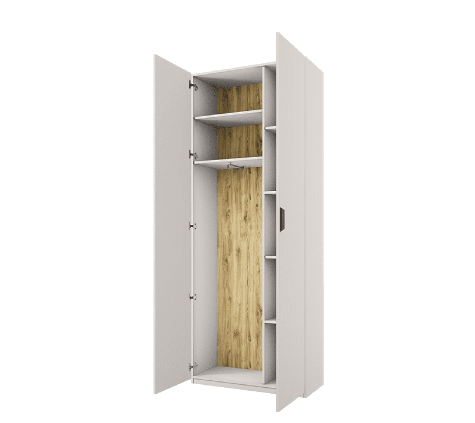 Шкаф Модерн персидский жемчуг/дуб наварра 2D_1