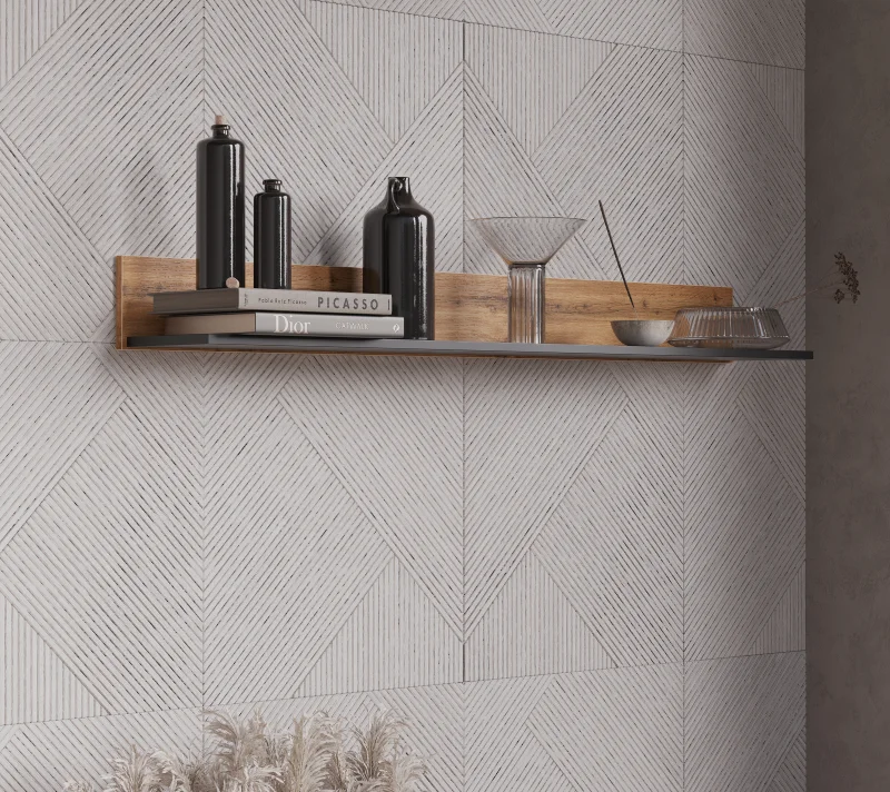 Полка Лофт дуб вотан P/150_2