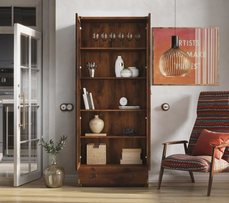 Витрина Индиана дуб саттер JWIT2D1S_2