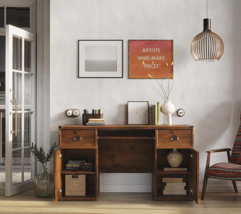 Стол письменный Индиана дуб саттер JBIU2D2S_2