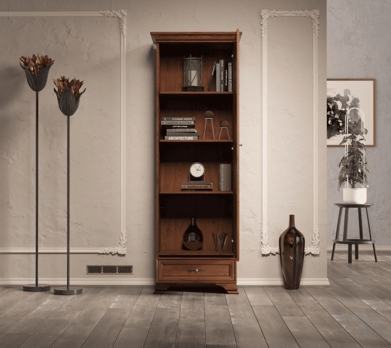 Шкаф Кентаки каштан REG1D1S_2