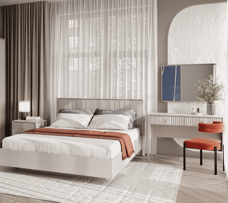 Стол туалетный Далия персидский жемчуг TOL2S_3