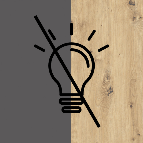 Витрина Jasmin графит/дуб артизан REG2W3D3S