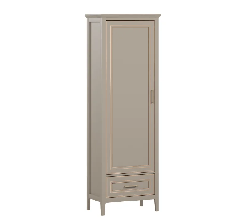 Шкаф Классик глиняный серый REG1D1S_2