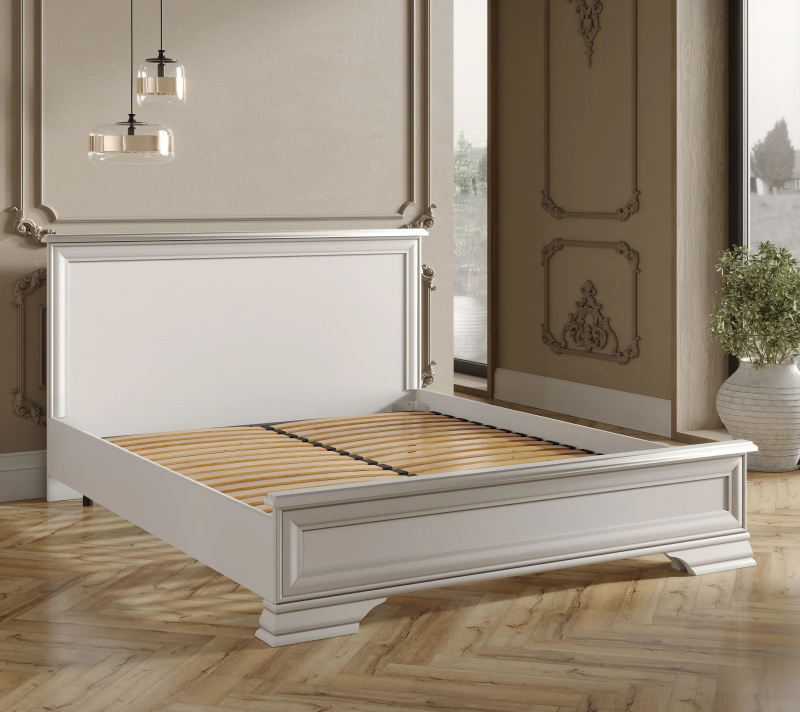 Кровать Кентаки белый LOZ160x200_4