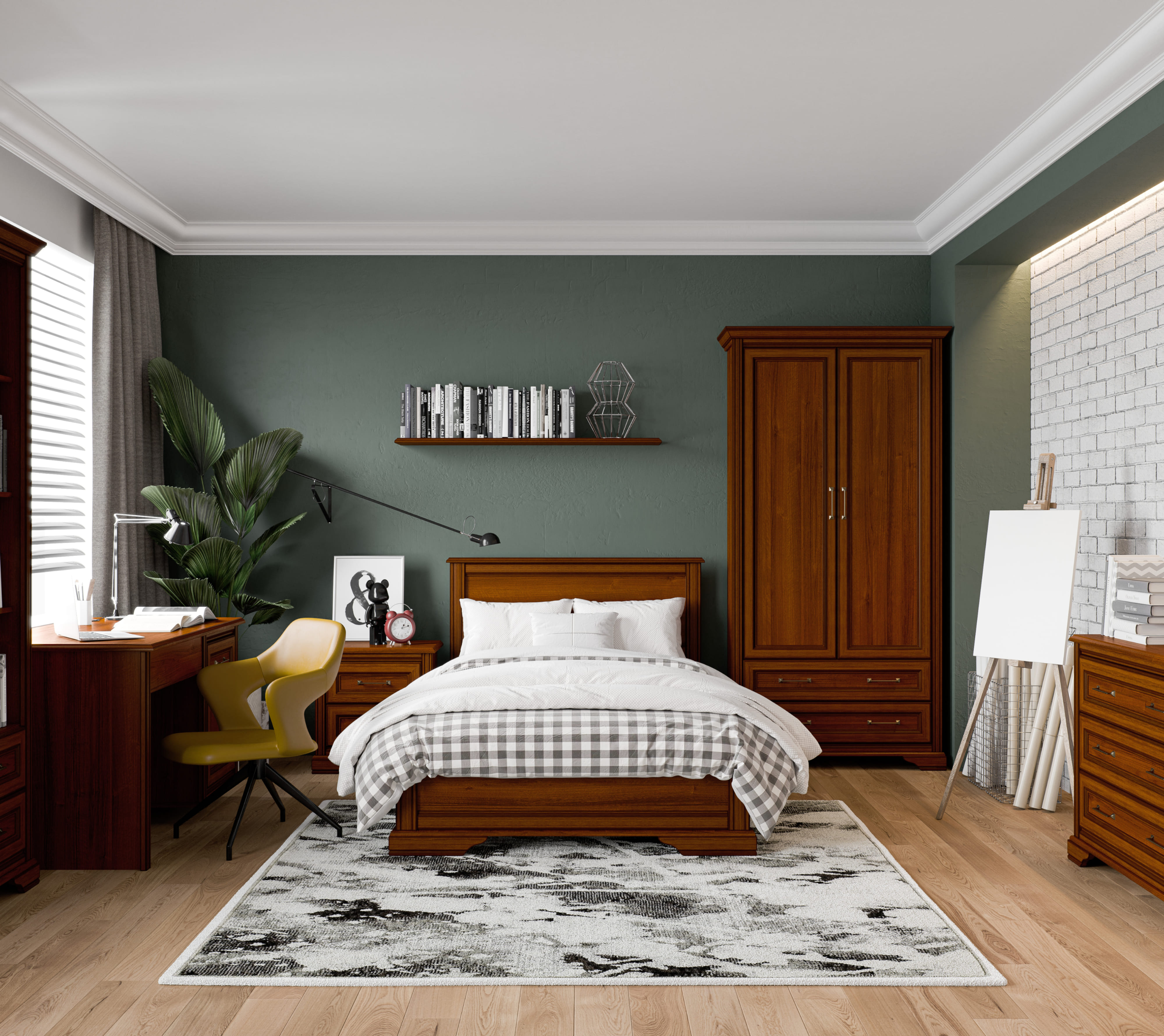 Полка Стилиус орех донской POL/130_3