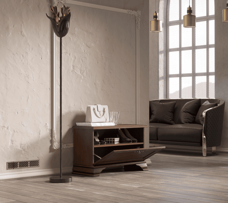 Тумба для обуви Кентаки каштан SFK1B_2