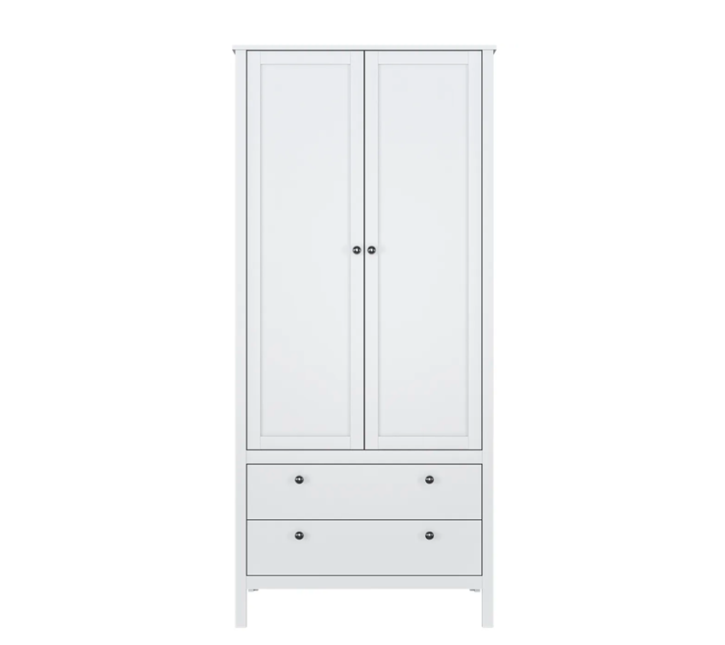 Шкаф Эва белый SZF2D2S/90