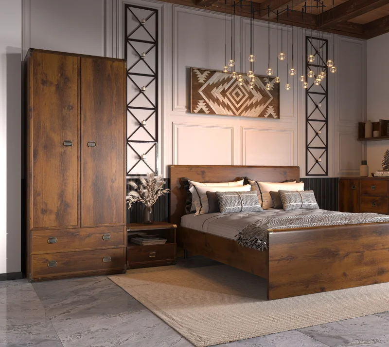 Шкаф Индиана дуб саттер JSZF2D2S_5