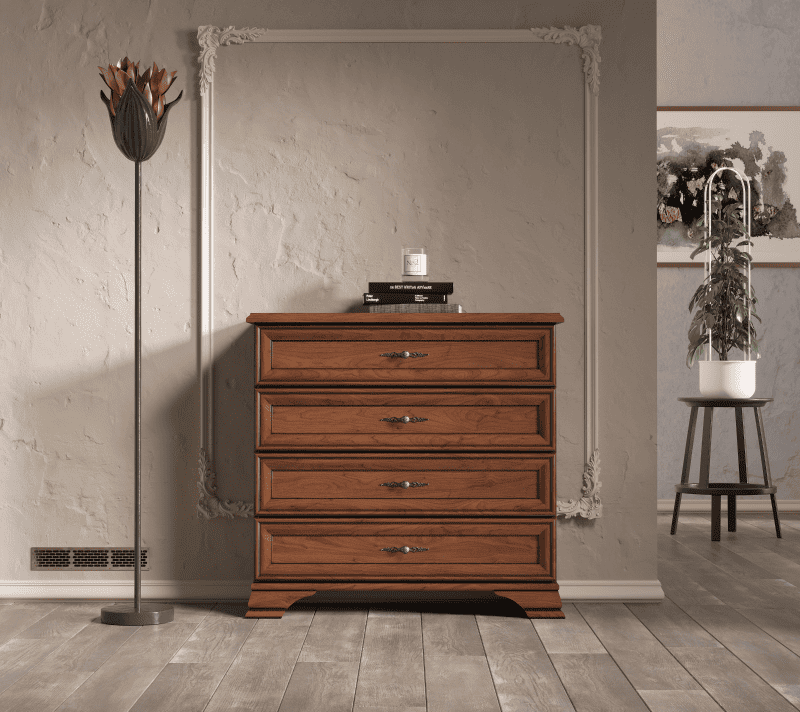 Комод Кентаки каштан KOM4S_1