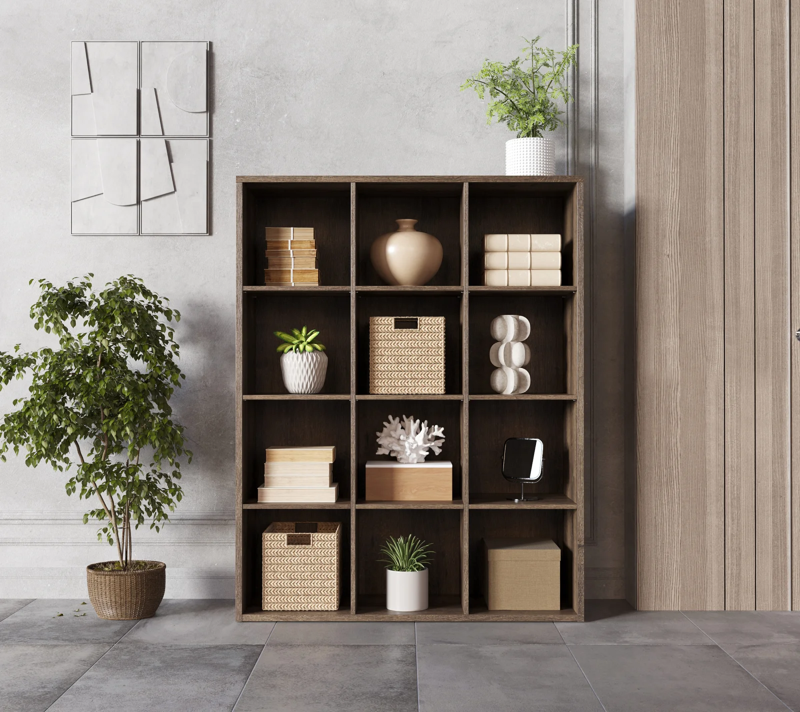 Стеллаж Непо дуб монастырский REG/15/12_1