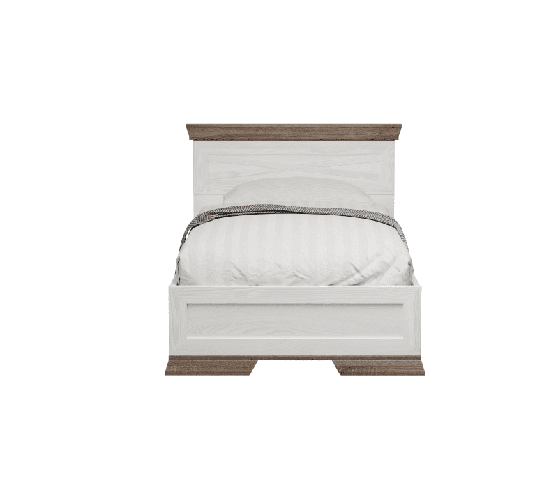 Кровать Марсель ясень снежный LOZ90x200