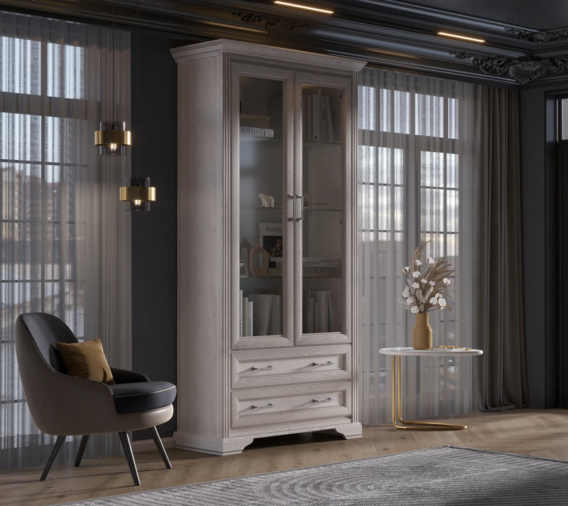 Витрина Стилиус лиственница сибирская REG2W2S_3