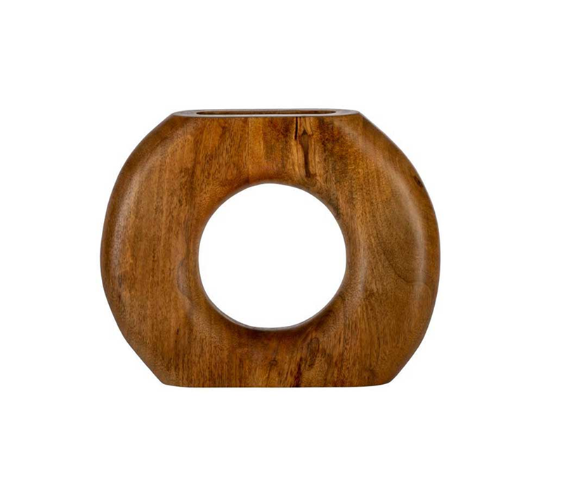 Ваза декоративная Мелободи коричневый 421275