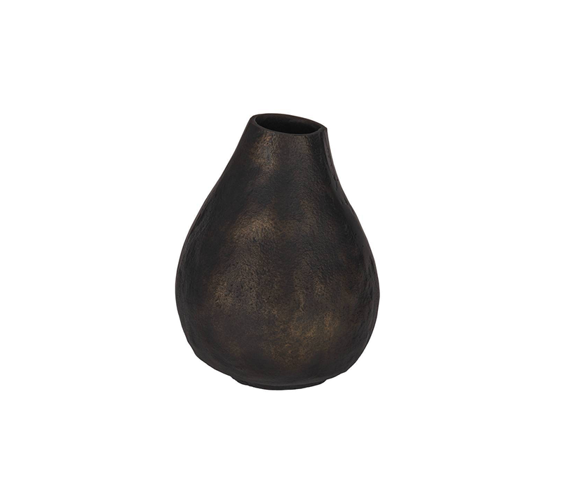 Ваза декоративная Талакогон черный/медный 421167