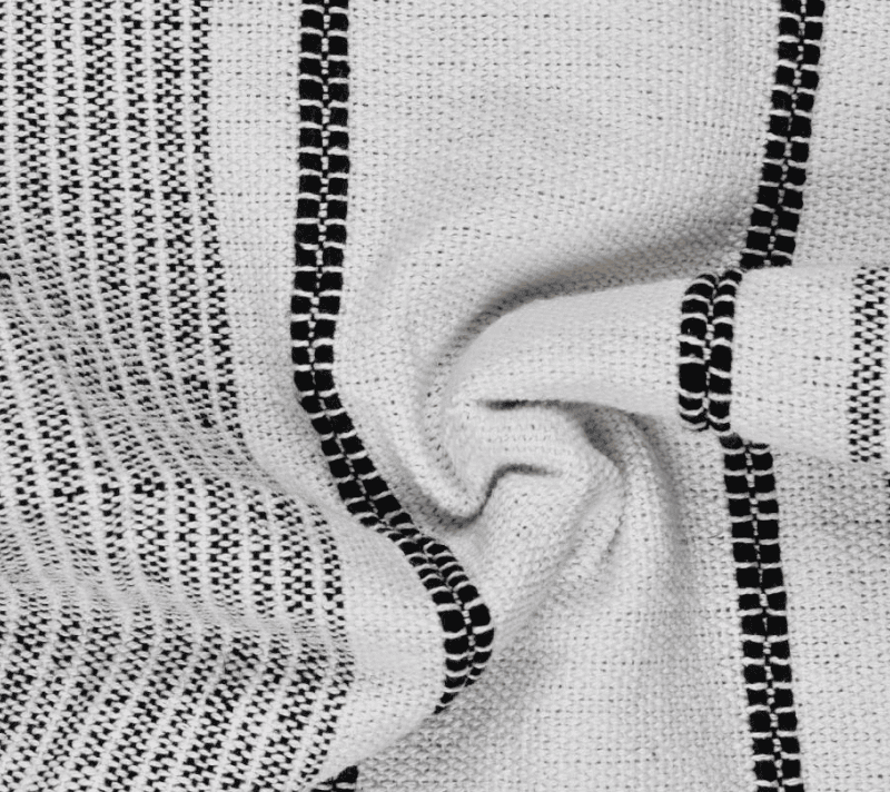 Плед Лонглак белый/черный 420065_2