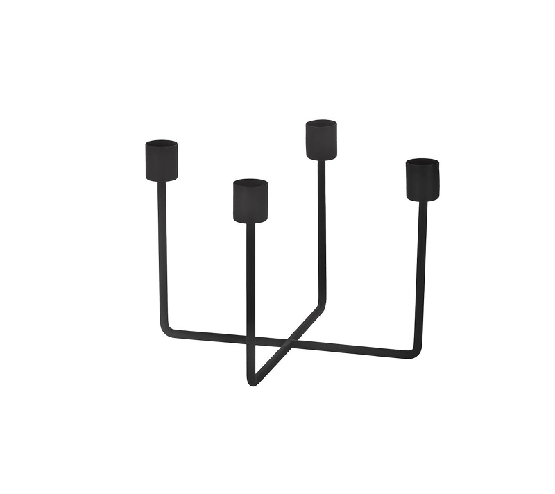 Подсвечник Джеллико черный 422094