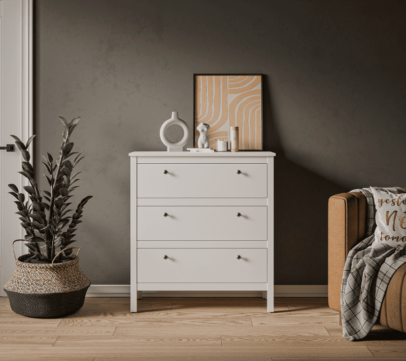 Комод Эва белый KOM3S_1