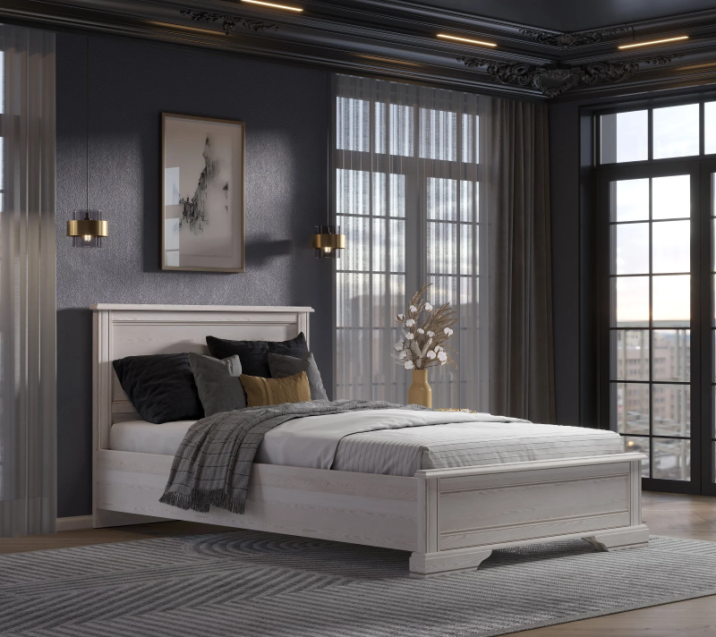 Кровать Стилиус лиственница сибирская LOZ120х200_2