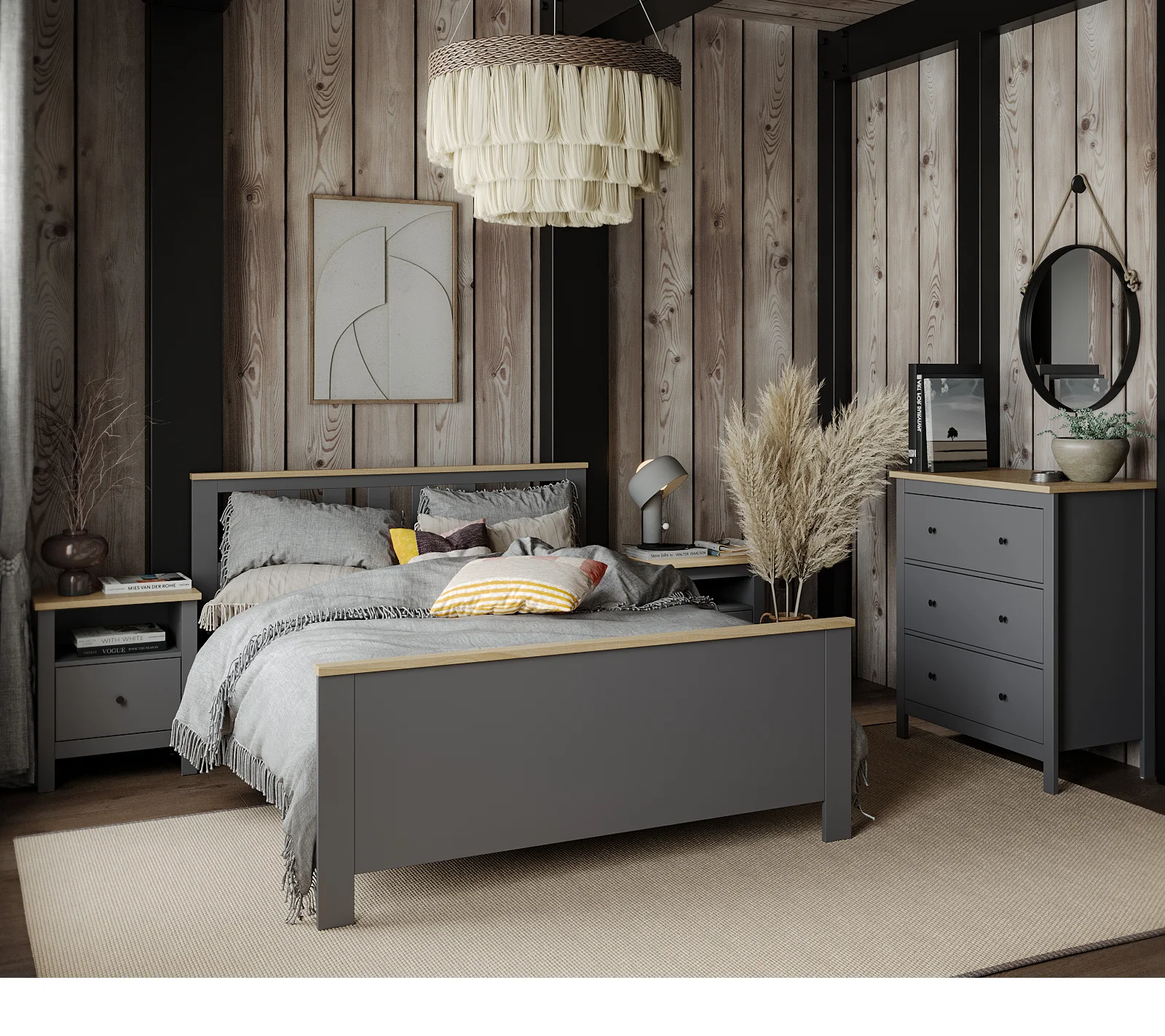 Комод Сага серый/ясень_5
