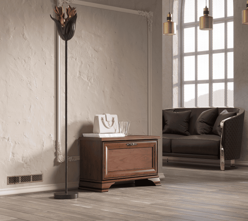 Тумба для обуви Кентаки каштан SFK1B_3