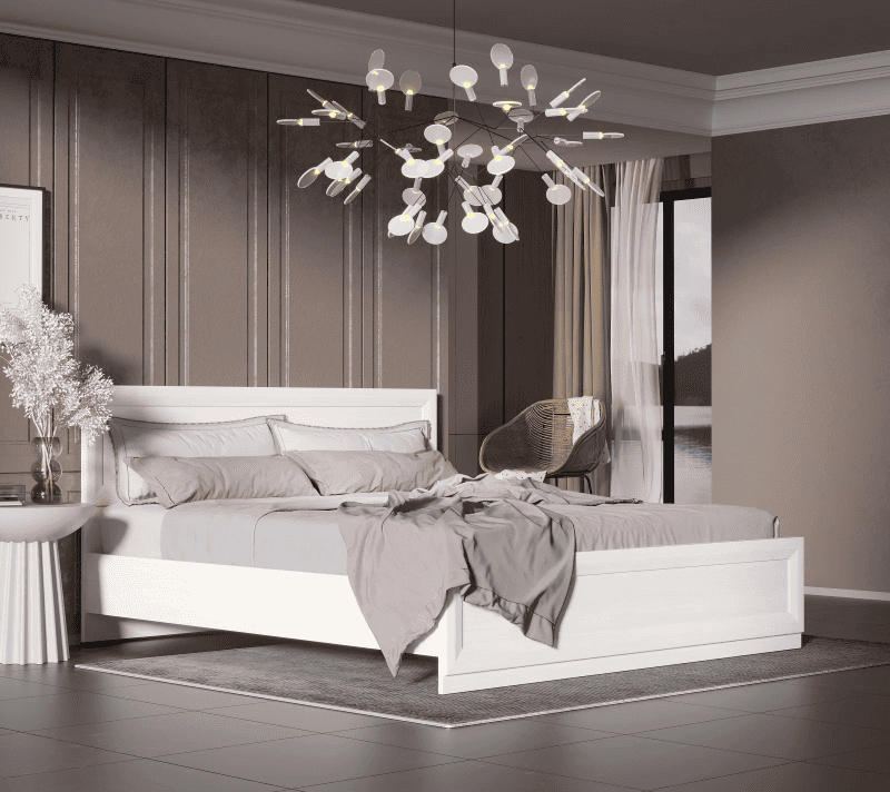 Кровать Мальта лиственница сибирская/орех лион LOZ180x200_2