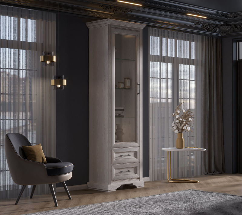 Витрина Стилиус лиственница сибирская REG1W2S_3