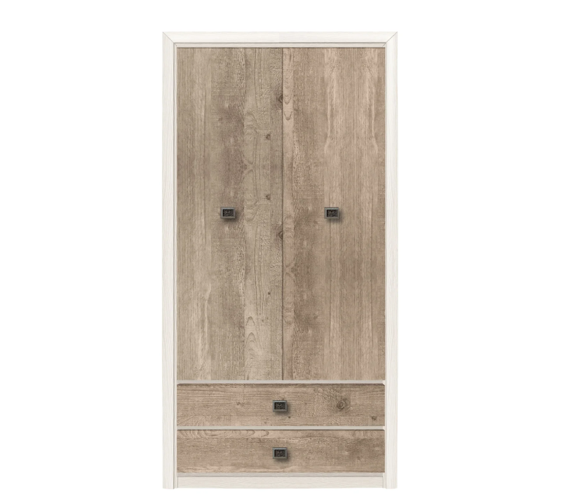 Шкаф Коен ясень снежный REG2D2S