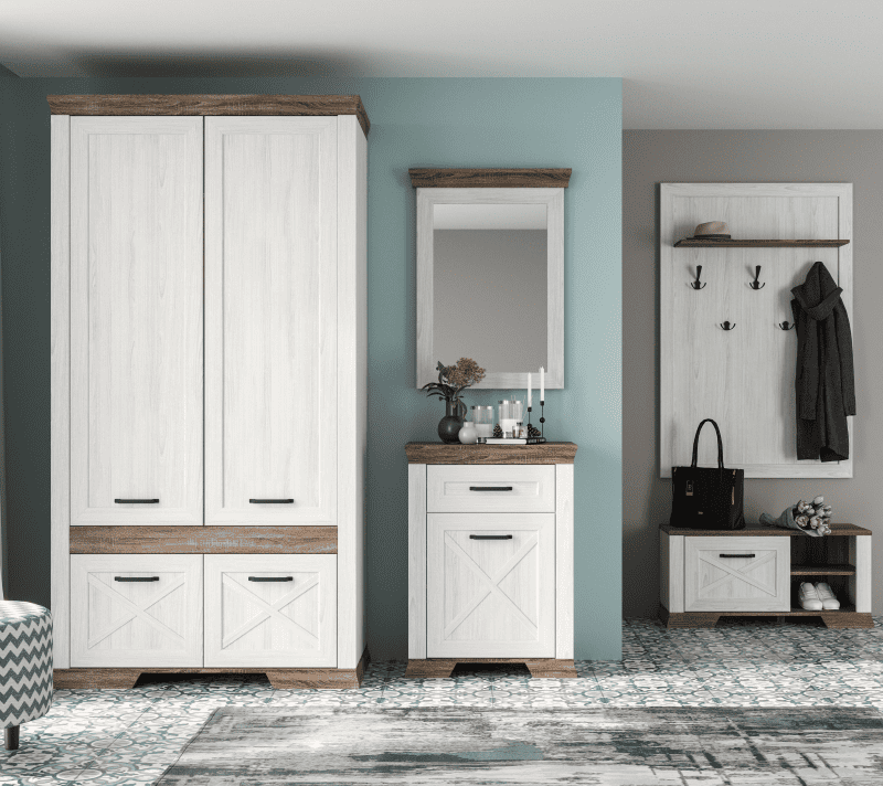 Тумба Марсель ясень снежный KOM1D1S_2