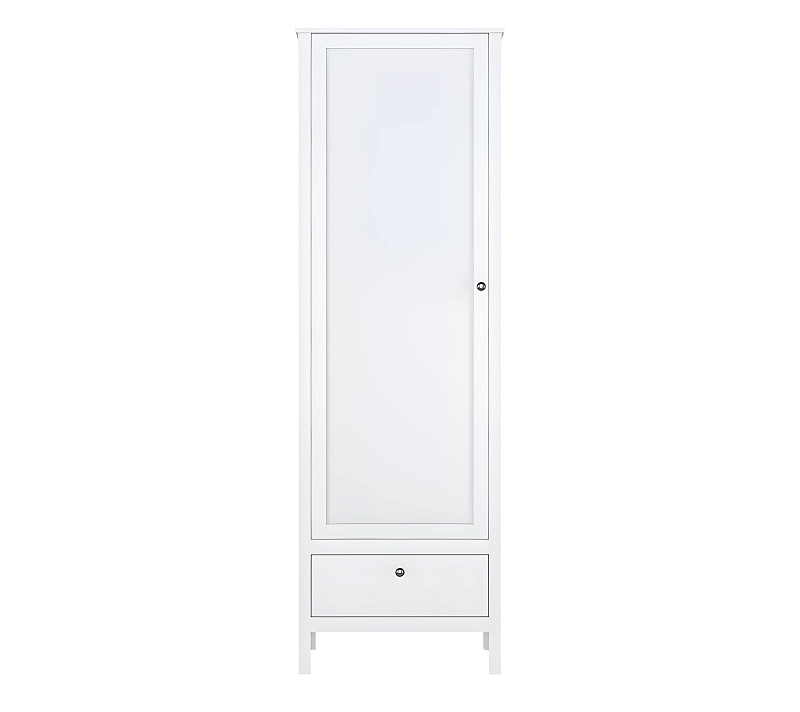 Шкаф Эва белый REG1D1S/200